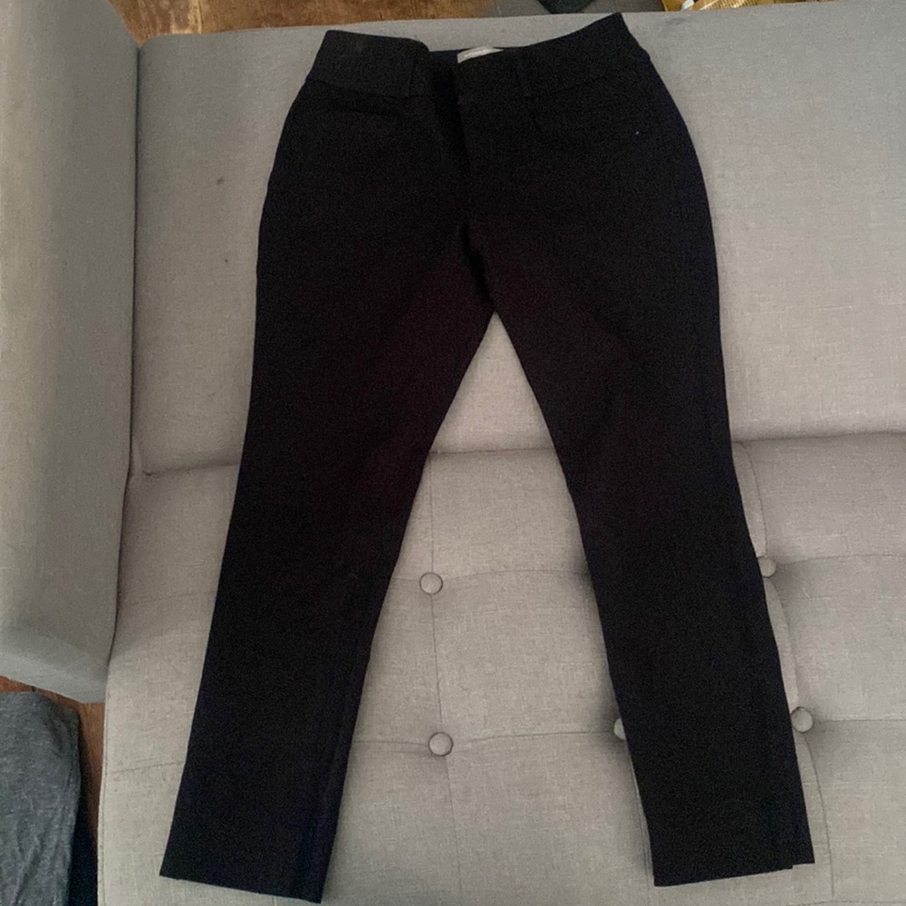 Banana Republic black skinny dress pants